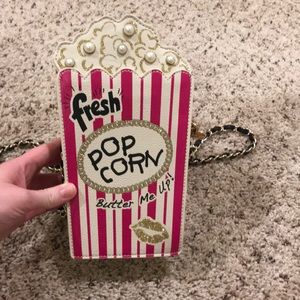 betsey johnson popcorn purse